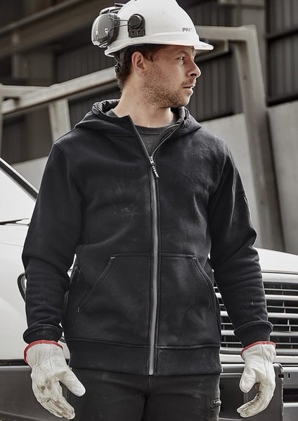 Syzmik Unisex Zip Front Multi-Pocket Hoodie - Sizes 2XS to 7XL Carousel 2