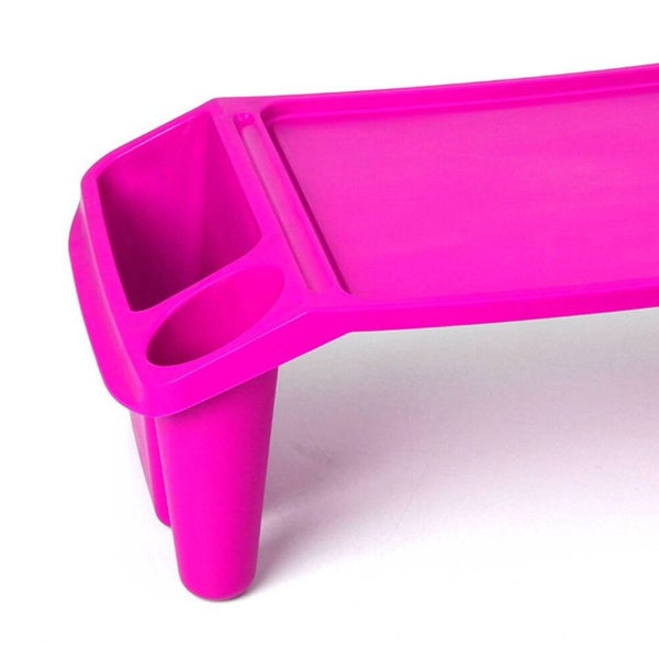 Tuff Play 56x36cm Learner Kids Lap Table Children Desk 3y+ w Cup Holder Pink Carousel 3