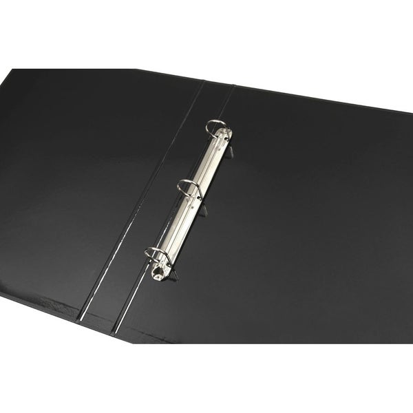 Marbig Deluxe PP 3 D-Ring 32mm A3 Binder File Organiser Document Holder Black Carousel 2