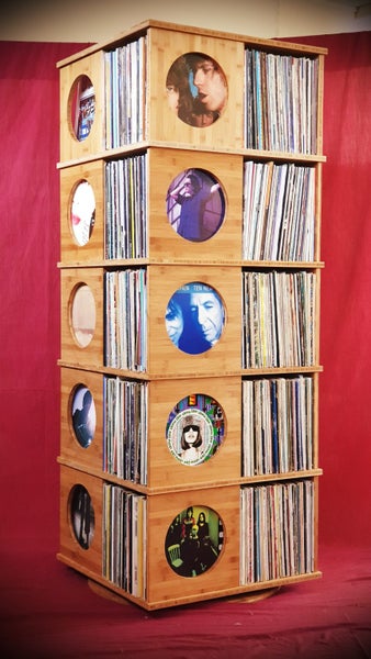 U-SPIN Revolving Record Storage System ***Soul to Sole Audio*** Carousel 1
