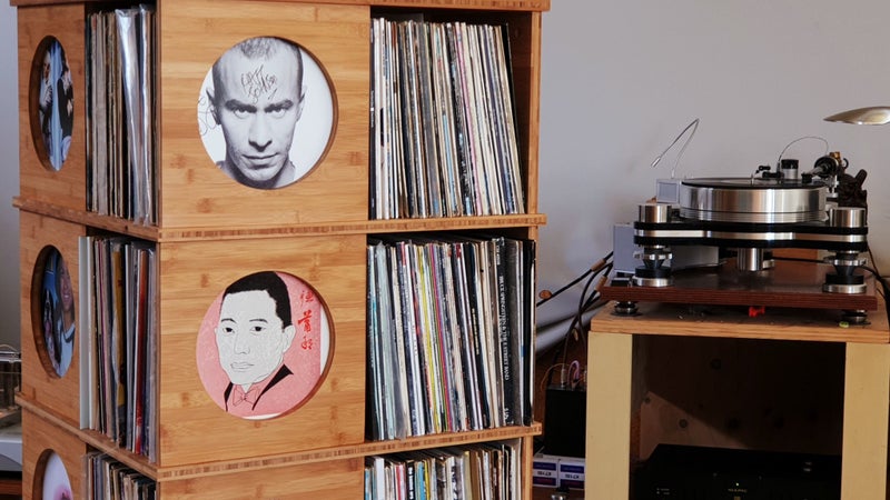 U-SPIN Revolving Record Storage System ***Soul to Sole Audio***62930696835714114
