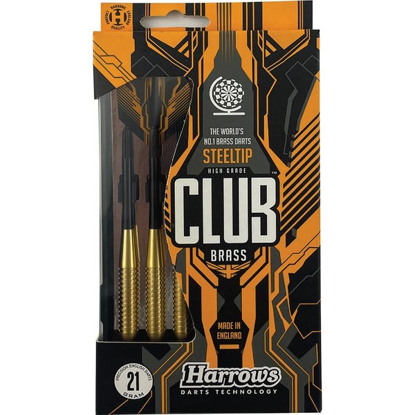 Harrows 21g Club Brass Darts w Slimpack Carry Case Beginners Sports Equipment Carousel 1