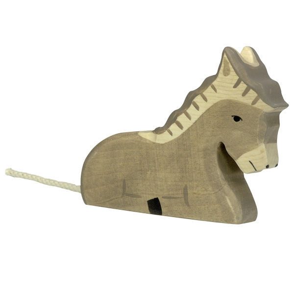 Holztiger Donkey Lying Carousel 1