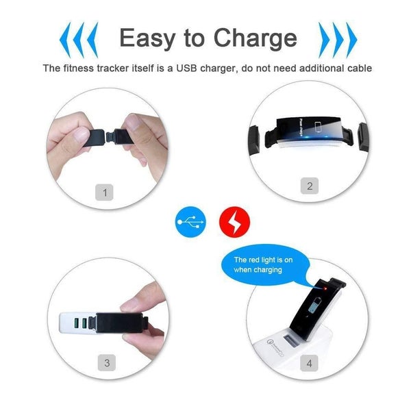 Smart Watch Men Women Fitness Tracker Blood Pressure Heart Rate Sport Watches Carousel 2