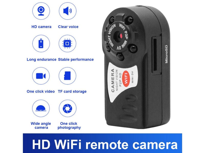 1080HD Mini Hidden Spy Camera Motion Detection Home Security Surveillance Cam Carousel 1