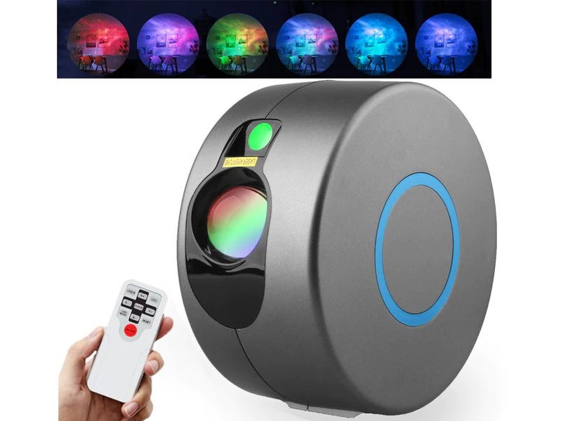 Galaxy Starry Sky Projector 13in1 Night Light Rotating LED Planetarium Star Lamp Carousel 18