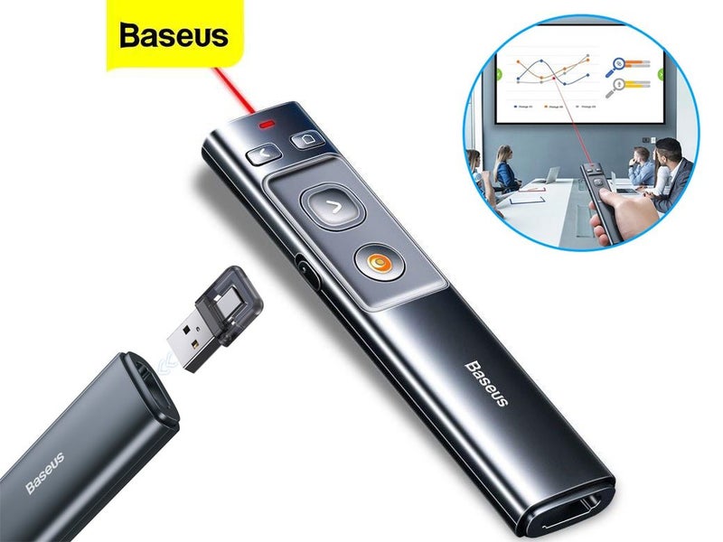 Wireless Presenter Laser Pointer Carousel 6