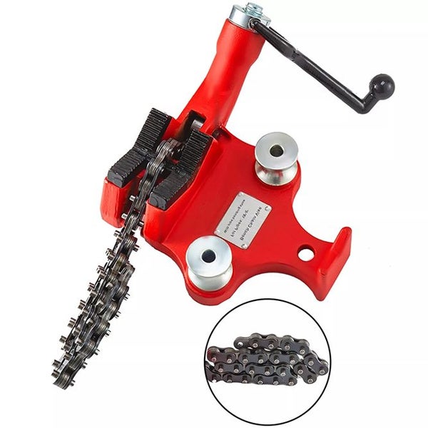 Top Screw Bench Chain Vise--1/8" to 6" Carousel 4