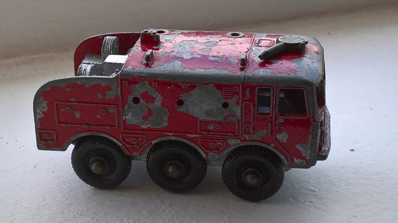 Lesney Matchbox Regular Wheels Foamite Crash Tender No.63 Carousel 1