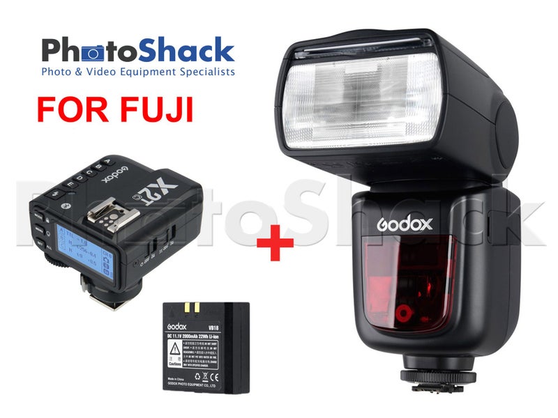 Godox V860II Flash BUNDLE for Fujifilm Carousel 1