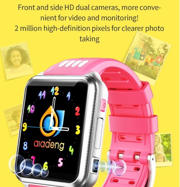 Kids Smart Watch 4G Smartwatch Phone with Video & Phone Call Positioning Watch Carousel 2