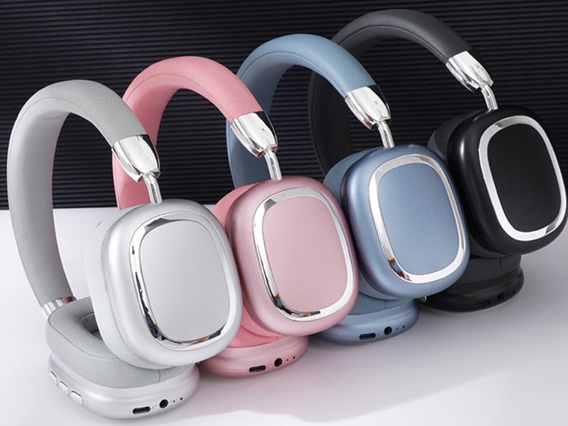 5.3Wireless Headphones Bluetooth Stereo Earphones Over Ear Headset Blue Carousel 3