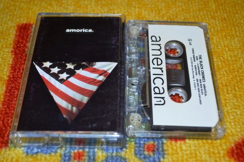 THE BLACK CROWES Amorica CASSETTE TAPE Carousel 2