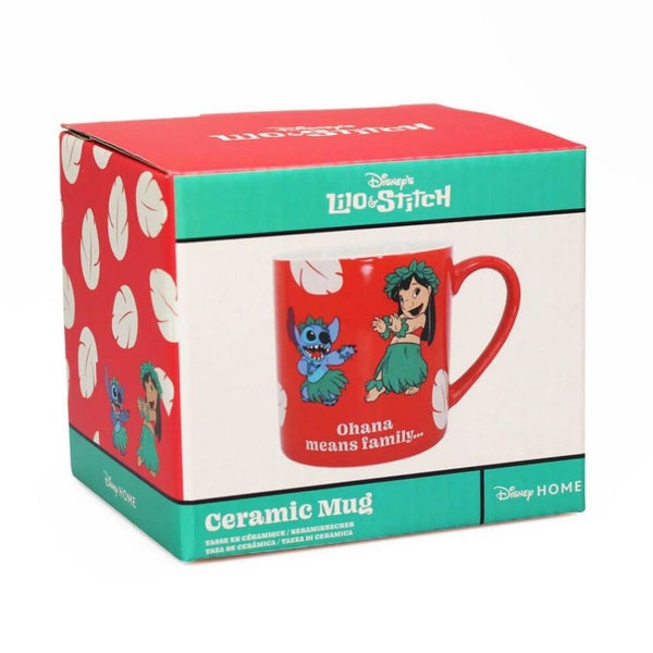 Disney Gift Disney Mug: Lilo & Stitch (Ohana) 310ml Carousel 2