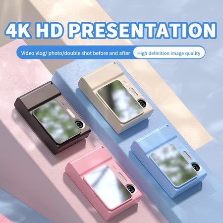 Portable 2.4 inch Digital Camera with 48MP HD Cameras 8x Digital Zoom,Photo and Carousel 14