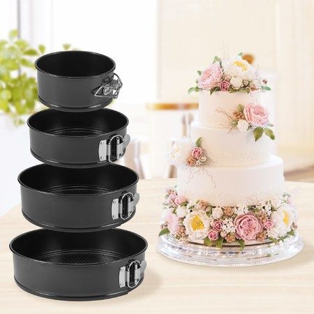 Cake Pan Set Springform Baking Pans Tins Tray Carousel 1
