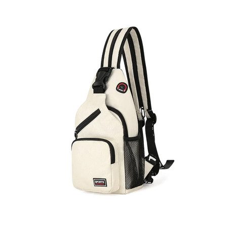 Crossbody Sling Backpacks Sling Bag for Men Women Hiking Daypack with Earphone H Carousel 10