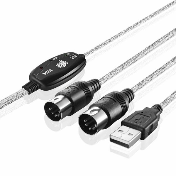 USB MIDI Cable USB to MIDI Converter Cable Adapter Carousel 1