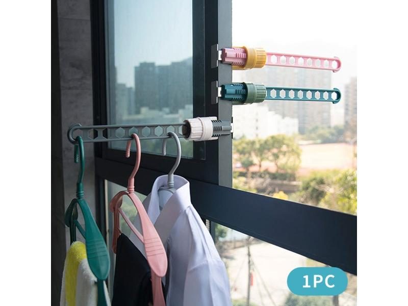 Laundry Accessories Clothes Hanger Multifunctional Camping Wardrobe Adjustable Carousel 2