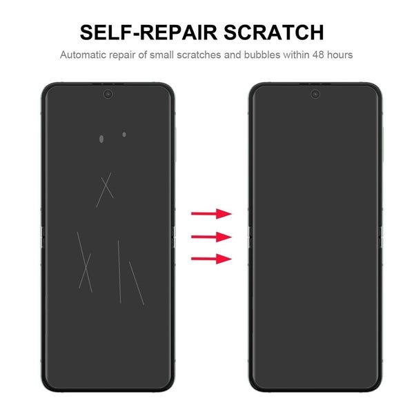 Flexible Hydrogel Screen Protector for Samsung Galaxy Z Flip 6 - Self-Healing... Carousel 3