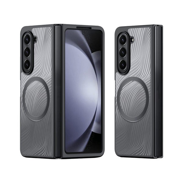 Samsung Galaxy Z Fold 5 Magnetic Charging Back Cover Case | Aimo Mag Series b... Carousel 1