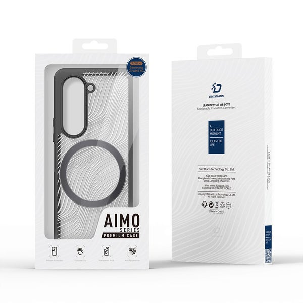 Samsung Galaxy Z Fold 5 Magnetic Charging Back Cover Case | Aimo Mag Series b... Carousel 10