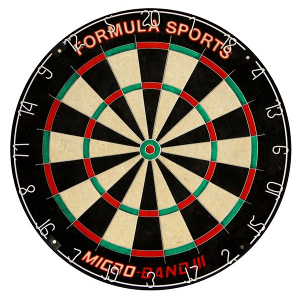 Formula Sports Micro Band 3 Dart Board and Winmau Printed White Dartboard Sur... Carousel 2