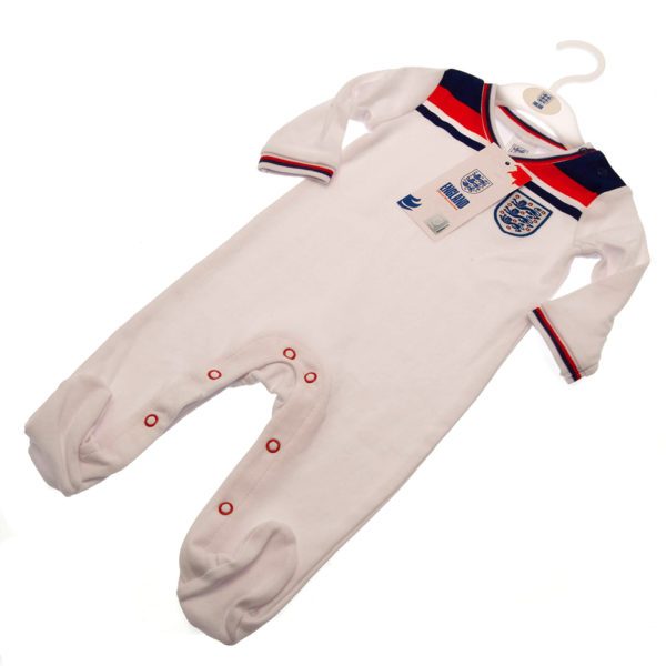 England FA Sleepsuit 82 Retro Size: 12-18 Months Carousel 2