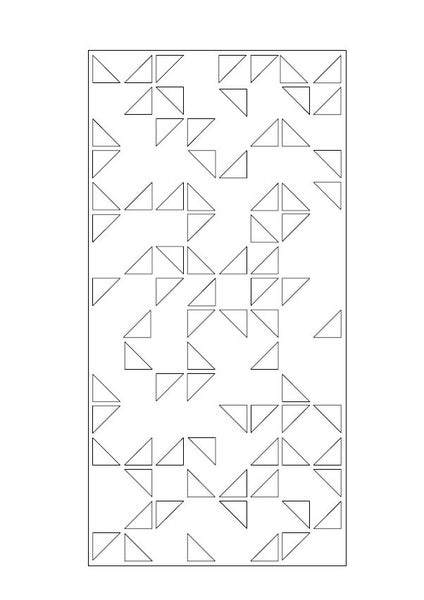 Geometric Hanging Acoustic Screen - Dark Grey Carousel 2