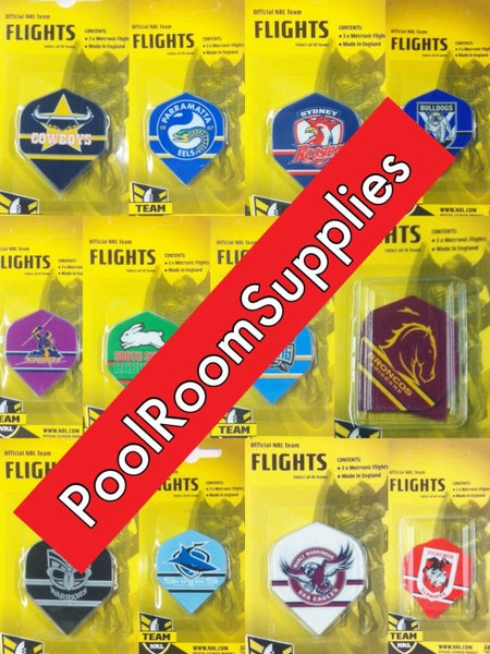 NRL Manly Sea Eagles Dart Board Dart Flights Carousel 2