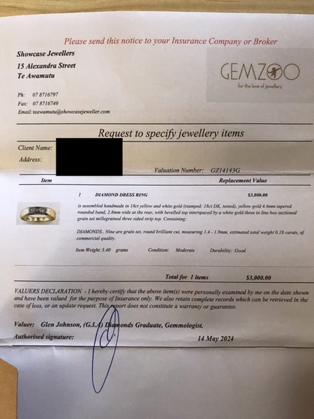 18ct Diamond Ring Set $7625 value - TWO RINGS FOR THE PRICE OF ONE Carousel 7