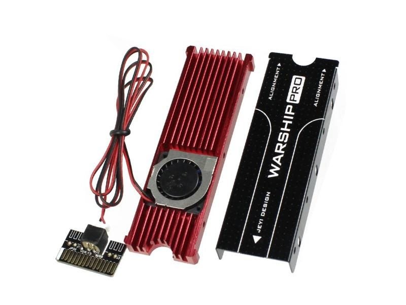 JEYI Cooling Warship Fan For NVME For NGFF M.2 Heatsink 2280 Ssd Metal Sheet Carousel 1