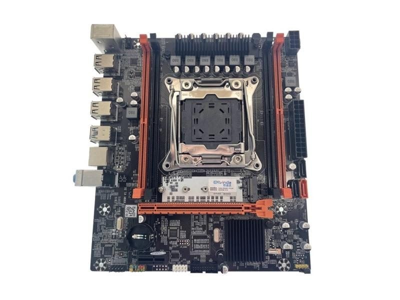 Envinda D4 Motherboard Slot LGA2011-3 For DDR4 REG ECC NVME M.2 SSD USB3.0 Carousel 1