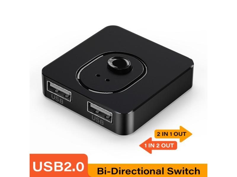 KVM Switch 1x2 2x1 USB 3.0 Hub For Laptop More Carousel 1