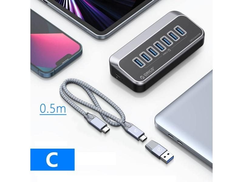 ORICO USB 3.2 Docking Station Hub With SD Card Reader OTG For Laptop PC Carousel 1