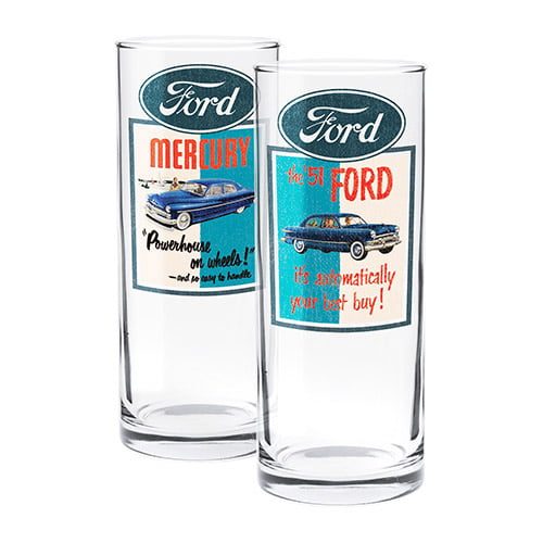 FORD Highball Glasses Set of 2 340ml Carousel 1