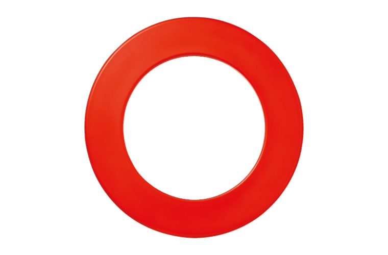 Target Darts TOR Dart Board + Winmau Red Surround + Darts Set Carousel 2