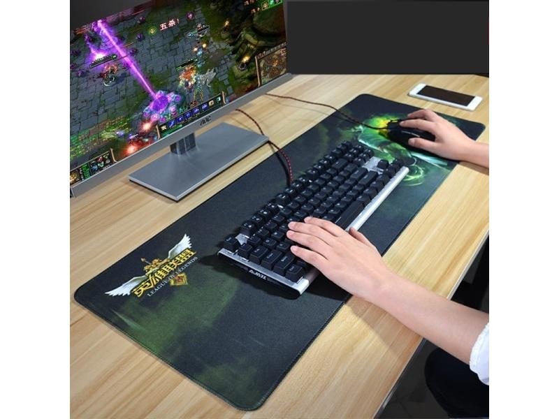 Rakoon Large Gaming Mouse Pad Anti-slip Locking Edge Big Mouse Mat For CS GO Carousel 1