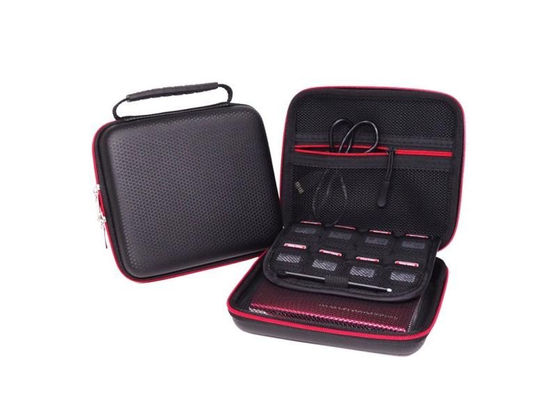 Carrying Case Hard Drive Disk Wifi HDD SSD Cable Pen Zipper Protective Pad Bag Carousel 1
