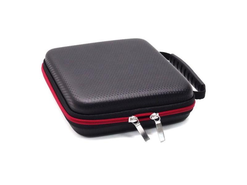 Carrying Case Hard Drive Disk Wifi HDD SSD Cable Pen Zipper Protective Pad Bag Carousel 2