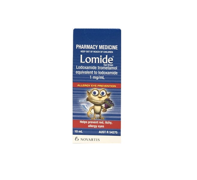 Lomide Allergy Relief Eye Drops 10ml Carousel 1