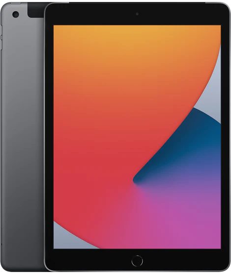 Apple 8th Gen iPad 10.2 128GB Wi-Fi + Cellular 3G/4G Space Gray - Good Batter... Carousel 2
