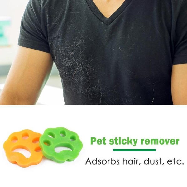 Hod Health And Home 2 Pack Pet Hair Remover Dog Cat Fur Laundry Removal Cleaning Carousel 2