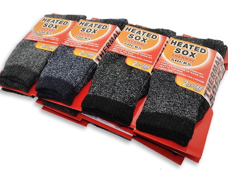 Men's Thermal Crew/Work Socks(12 Pairs) Carousel 1