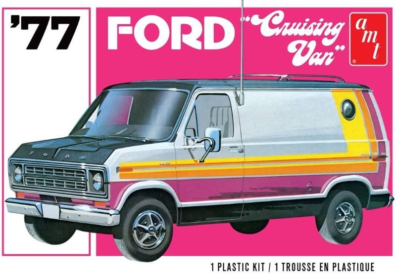 Plastic Kitset - 1/25 Ford Cruising Van 2T 1977 Carousel 1