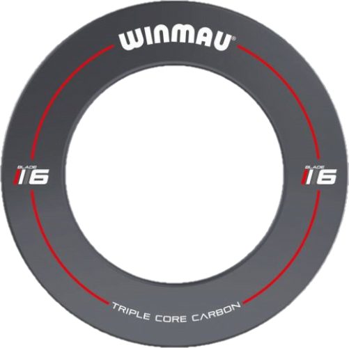 WINMAU BLADE 6 Grey Professional Dart Board Surround one piece surround Made ... Carousel 1