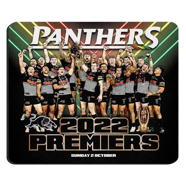 Penrith Panthers NRL Premiers Premiership 2022 Back To Back Team Image Mouse ... Carousel 1