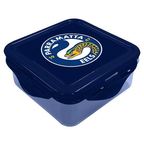 Parramatta Eels NRL Sandwich Snack Container Lunch Box Carousel 1