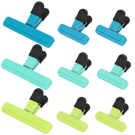 9 Pack Food Sealed Bag Clip Storage Sealer Clamp Carousel 1