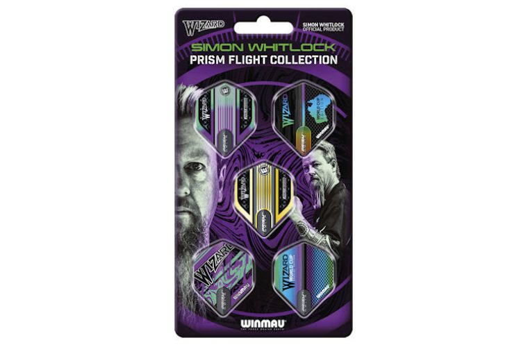 Winmau Simon Whitlock Prism Flight Collection 100 Micron Carousel 1